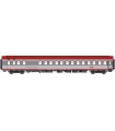 WLABmz 75-71, grey/light grey, red roof, Sleeping-car type AB32s,